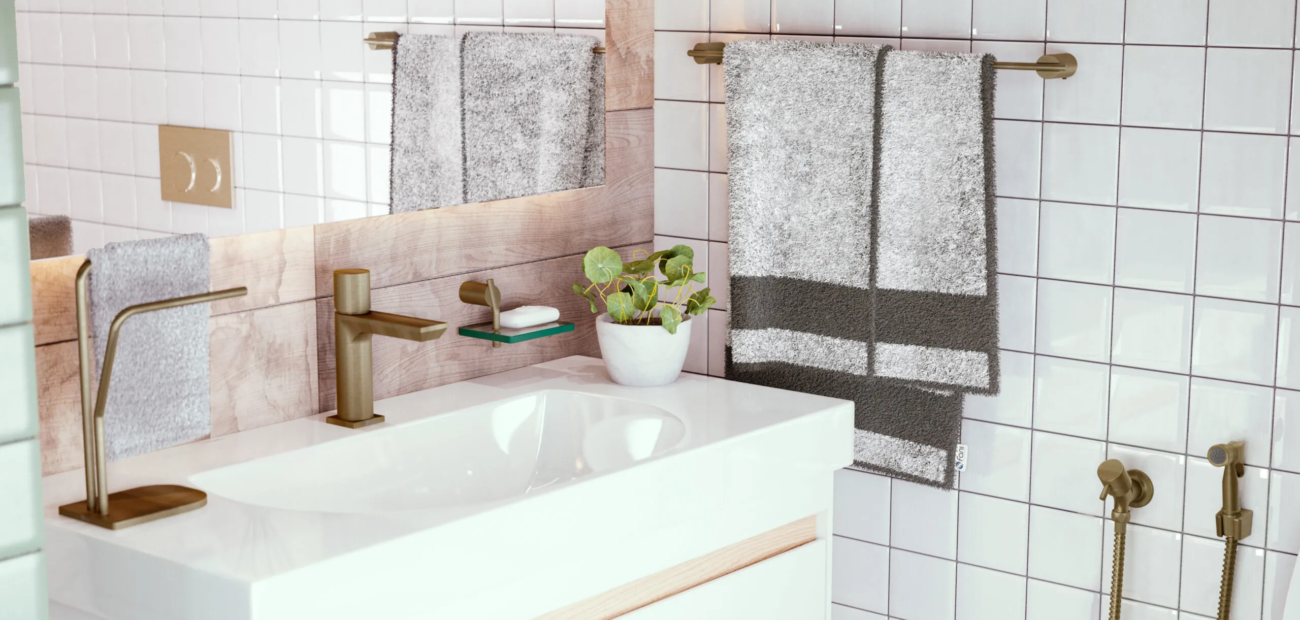 decoração de lavabo