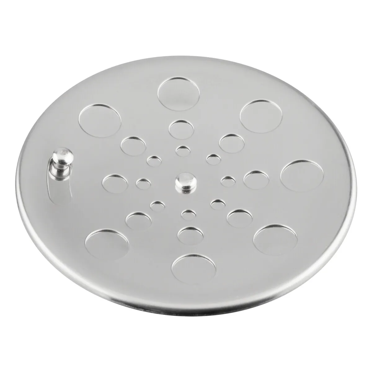 Grelha Redonda de Aço Inox com Fecho e sem Caixilho