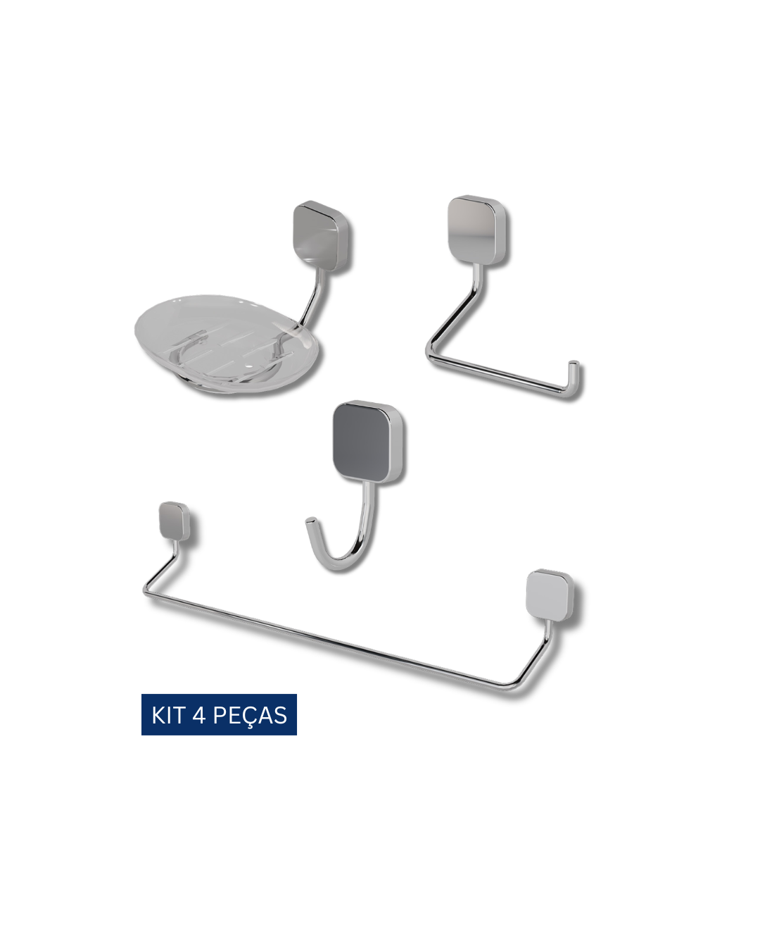 Kit Acessórios 4 peças Ideal